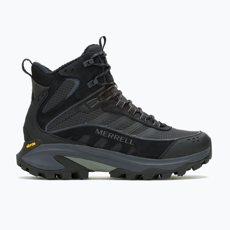 Buty turystyczne męskie Merrell Moab Speed 2 Thermo Mid Wp triple black 9