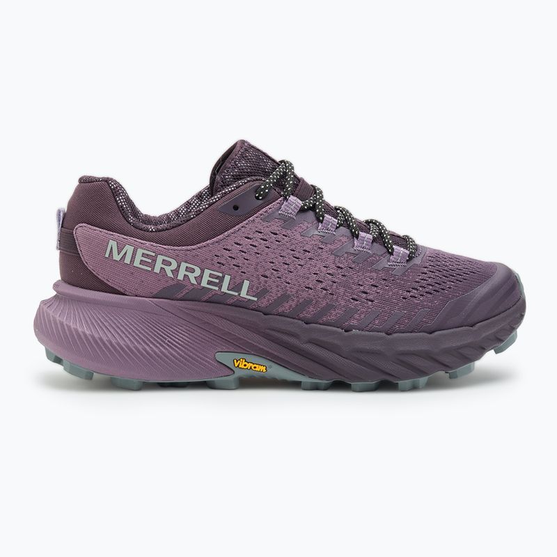 Buty do biegania damskie Merrell Agility Peak 5 Remix plum 2
