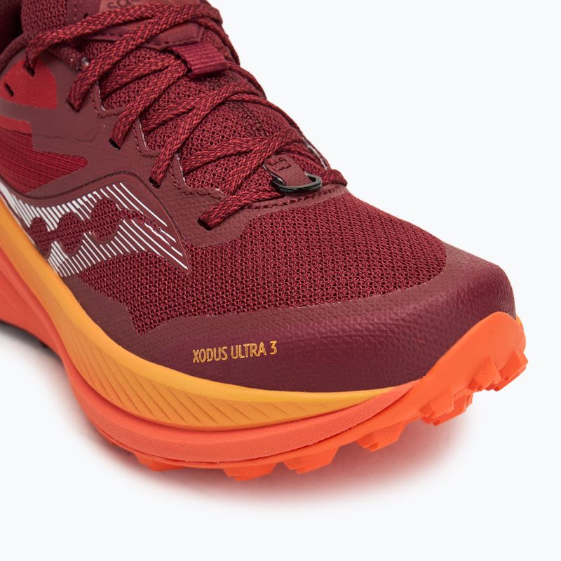 Buty do biegania damskie Saucony Xodus Ultra 3 currant/pepper 7