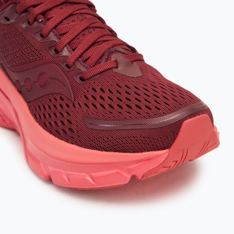 Buty do biegania damskie Saucony Guide 17 currant/cayenne 7