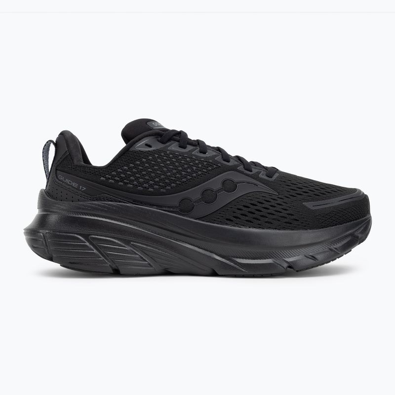Buty do biegania męskie Saucony Guide 17 black/black 2