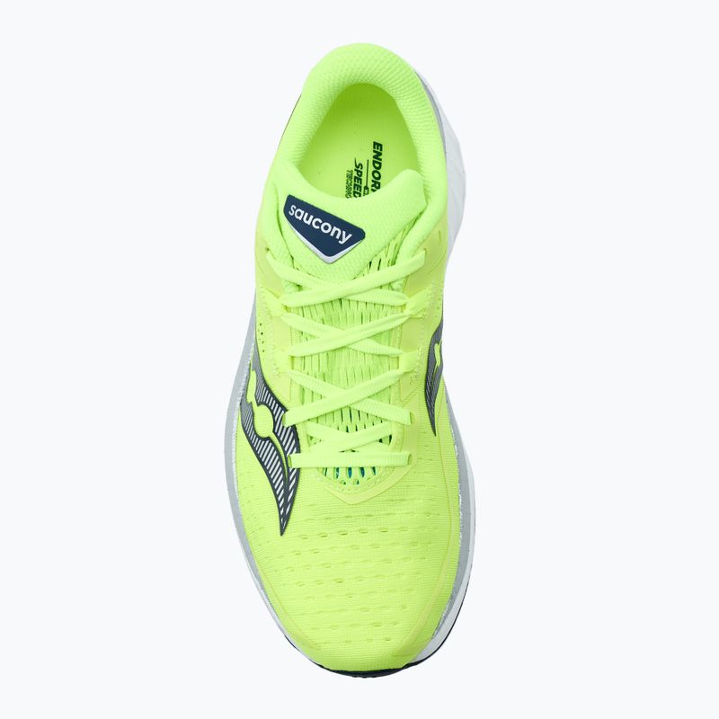 Buty do biegania męskie Saucony Endorphin Speed 4 citron/navy 5