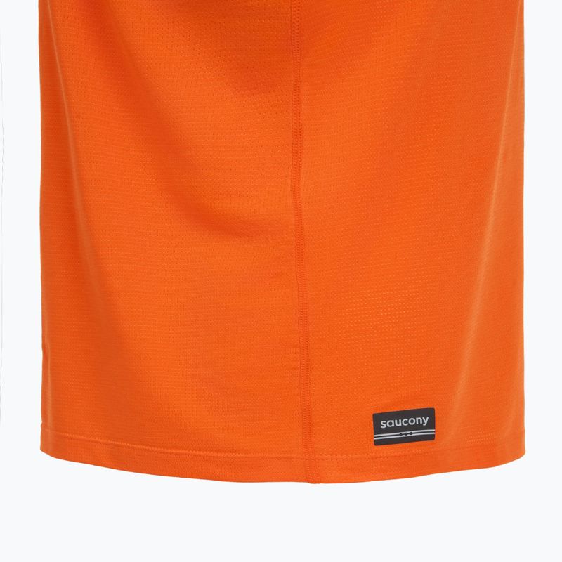 Koszulka do biegania męska Saucony Stopwatch Singlet pepper heather 9