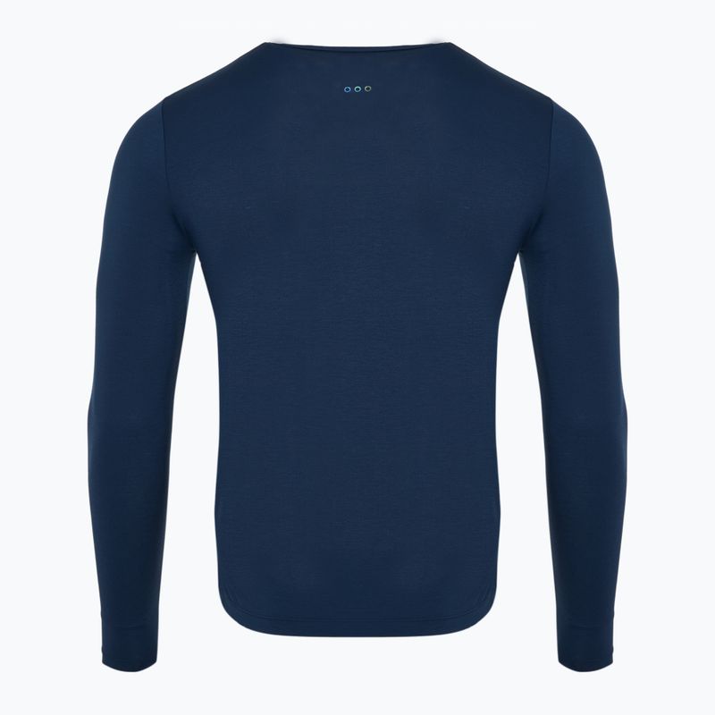 Longsleeve do biegania męski Saucony Triumph navy 2