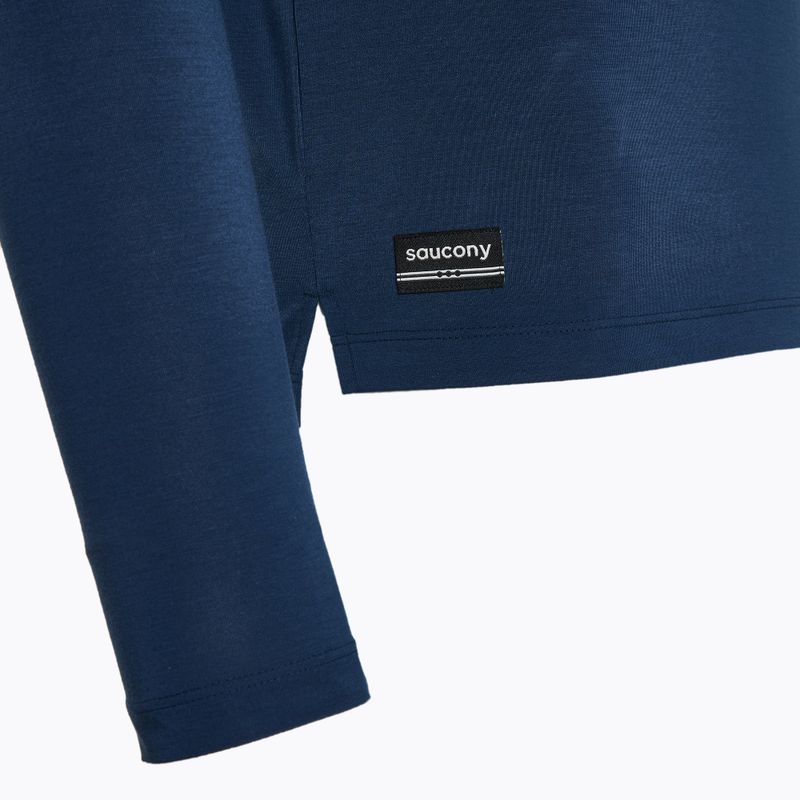 Longsleeve do biegania męski Saucony Triumph navy 4