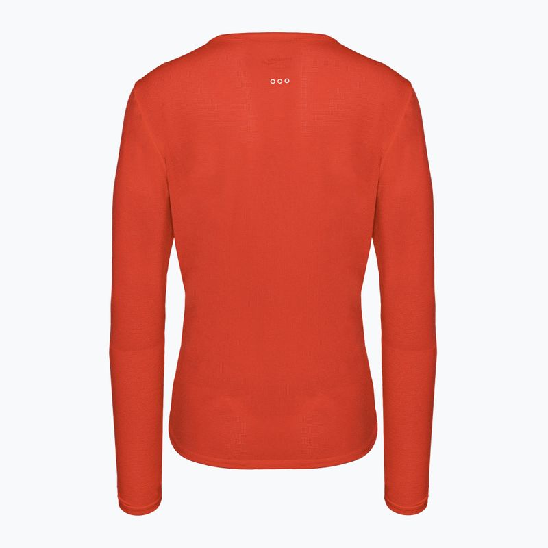 Longsleeve do biegania damski Saucony Stopwatch cayenne heather 2