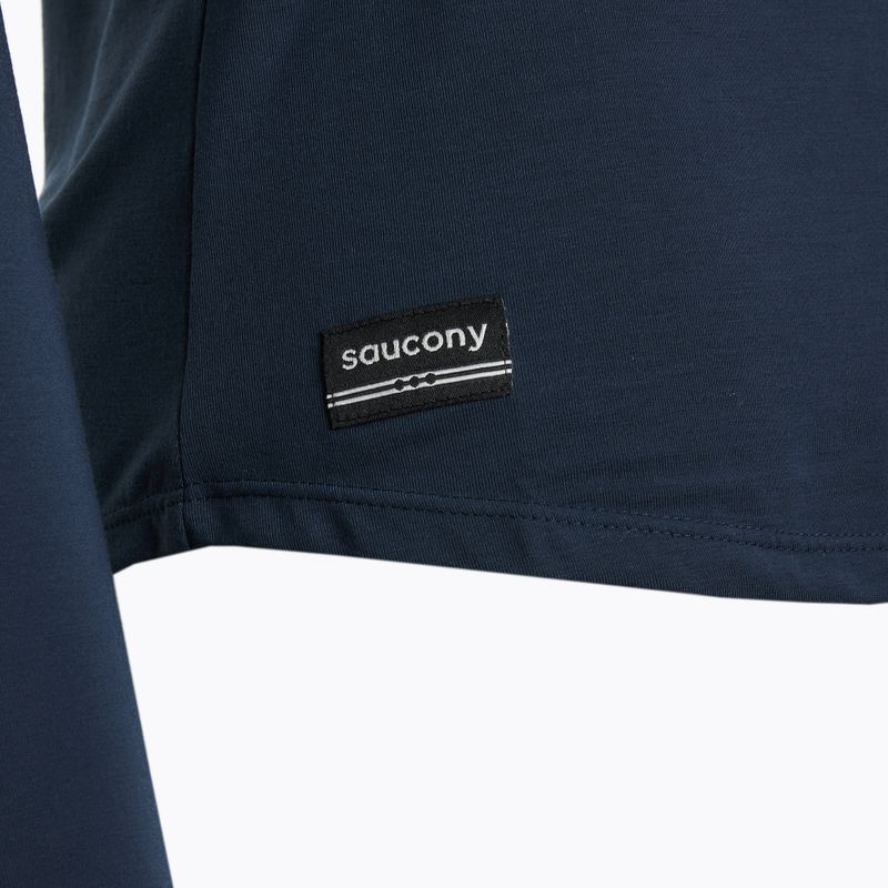 Longsleeve do biegania damski Saucony Triumph navy 3