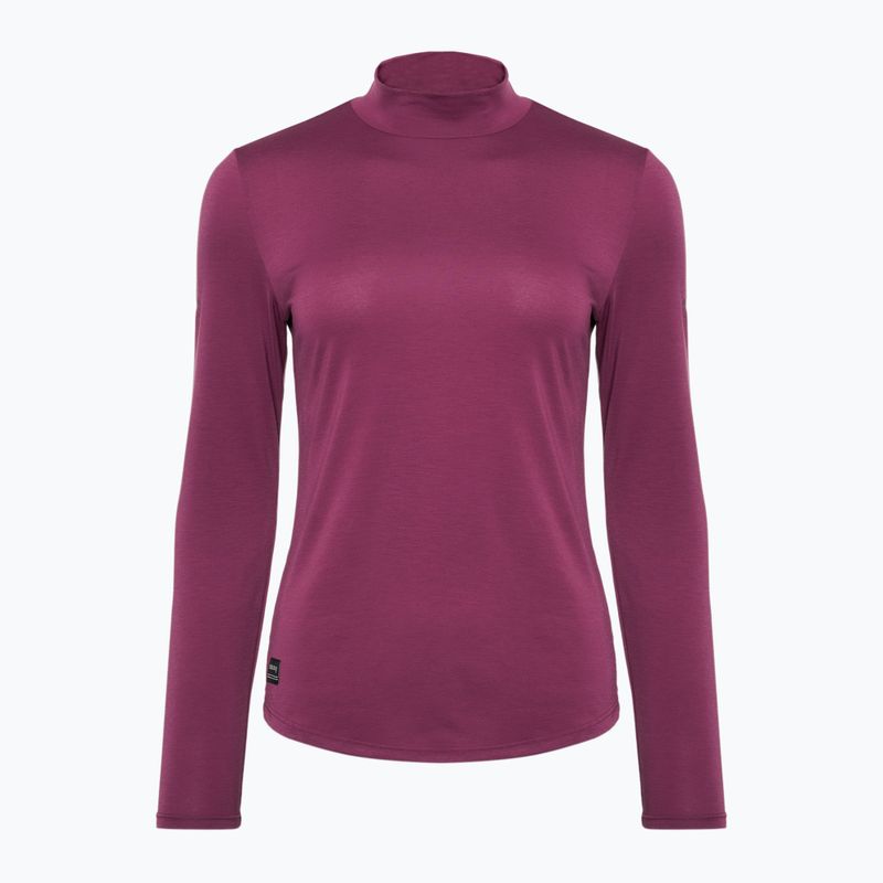 Longsleeve do biegania damski Saucony Triumph plum