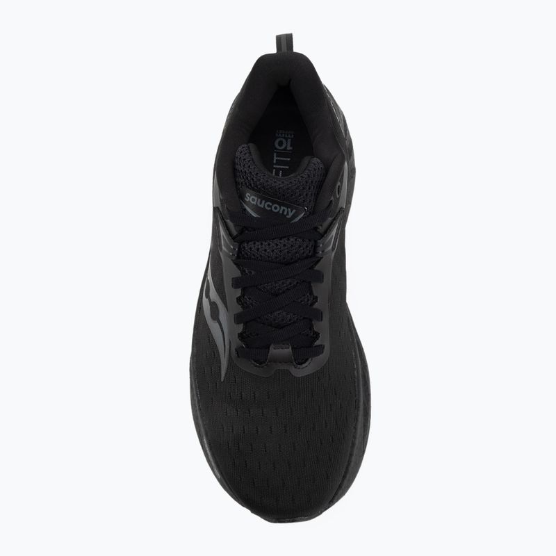 Buty do biegania męskie Saucony Triumph 22 triple black 5