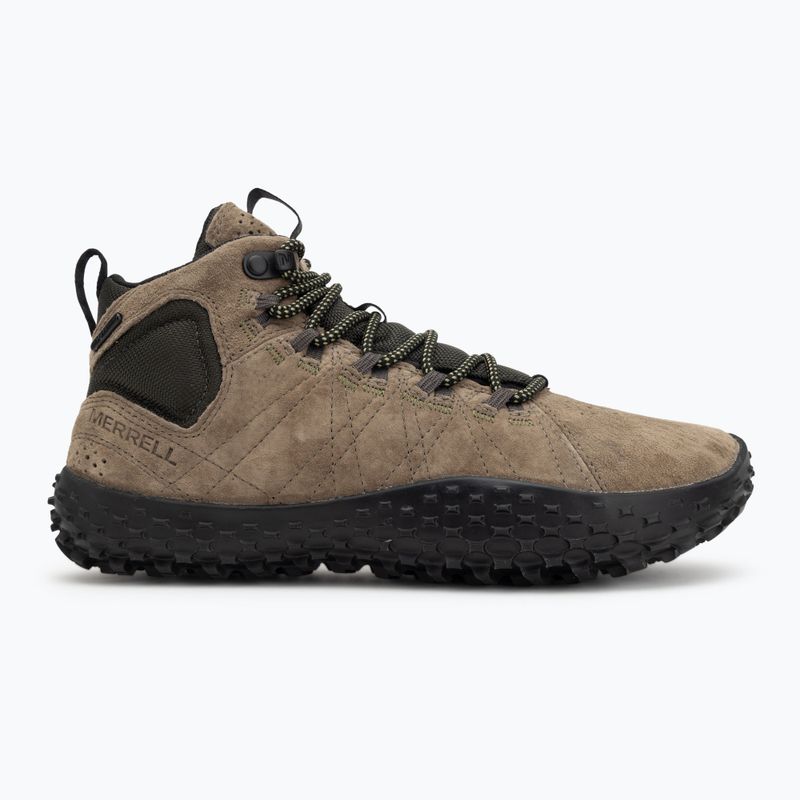 Buty barefoot męskie Merrell Wrapt Mid WP olive/black 2