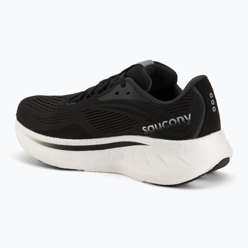 Buty do biegania damskie Saucony Ride 18 black/white 3