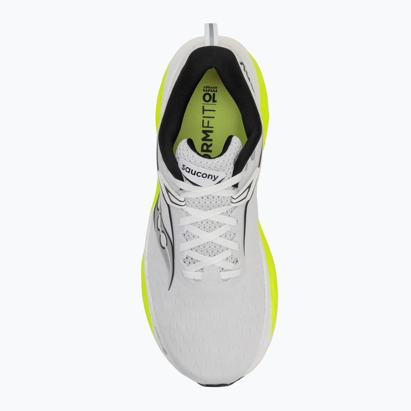 Buty do biegania męskie Saucony Triumph 22 white/citron 5