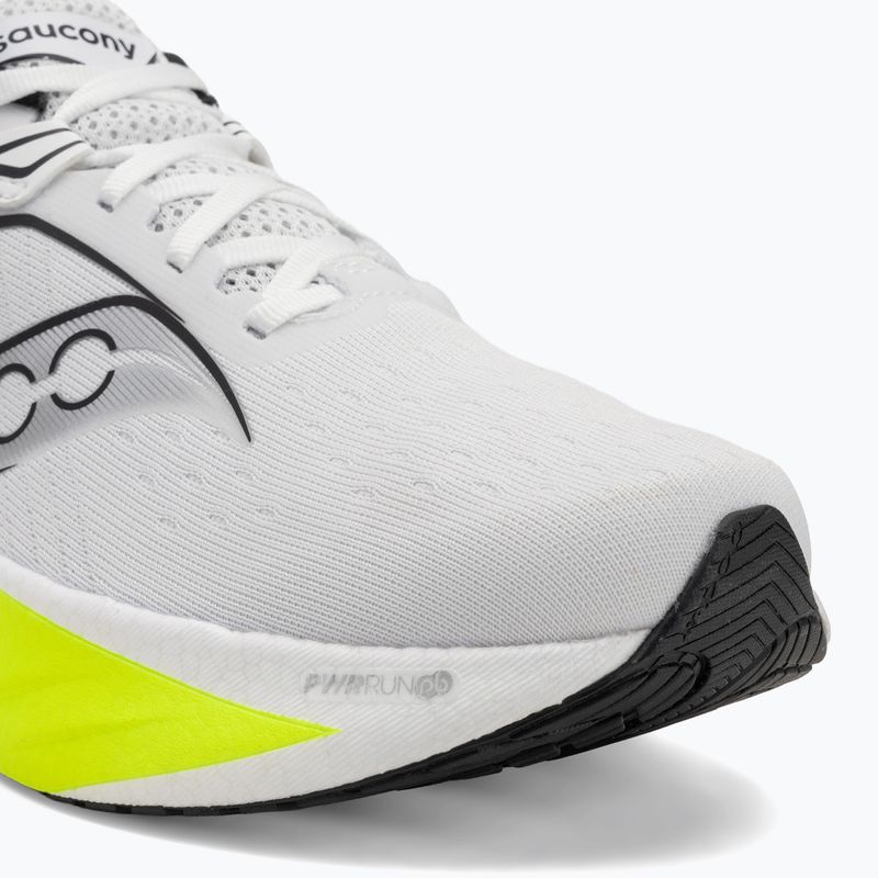 Buty do biegania męskie Saucony Triumph 22 white/citron 7