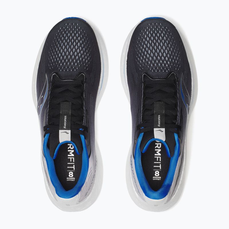 Buty do biegania męskie Saucony Ride 18 black/skydiver 4