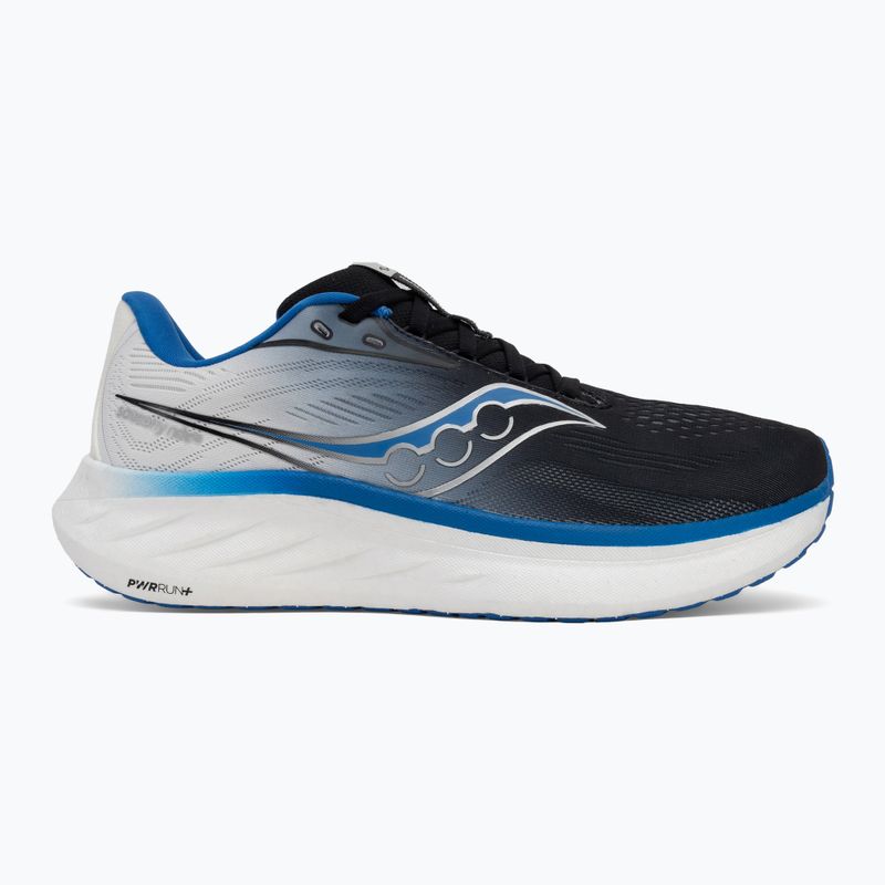 Buty do biegania męskie Saucony Ride 18 black/skydiver 2