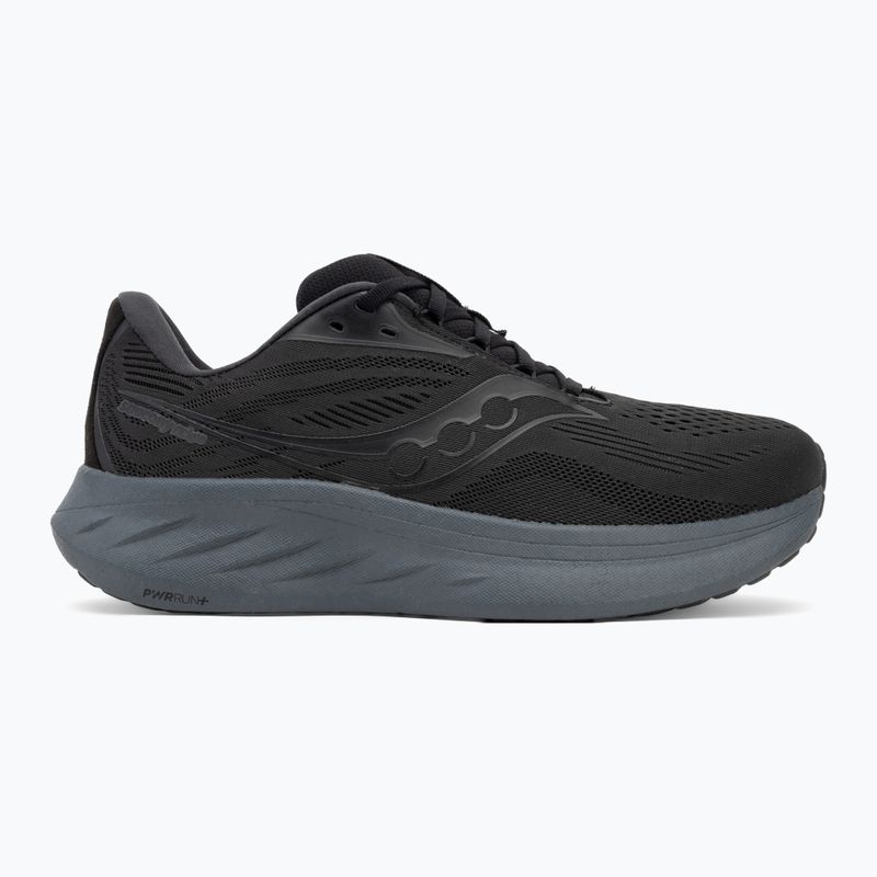 Buty do biegania męskie Saucony Ride 18 black/shadow 2