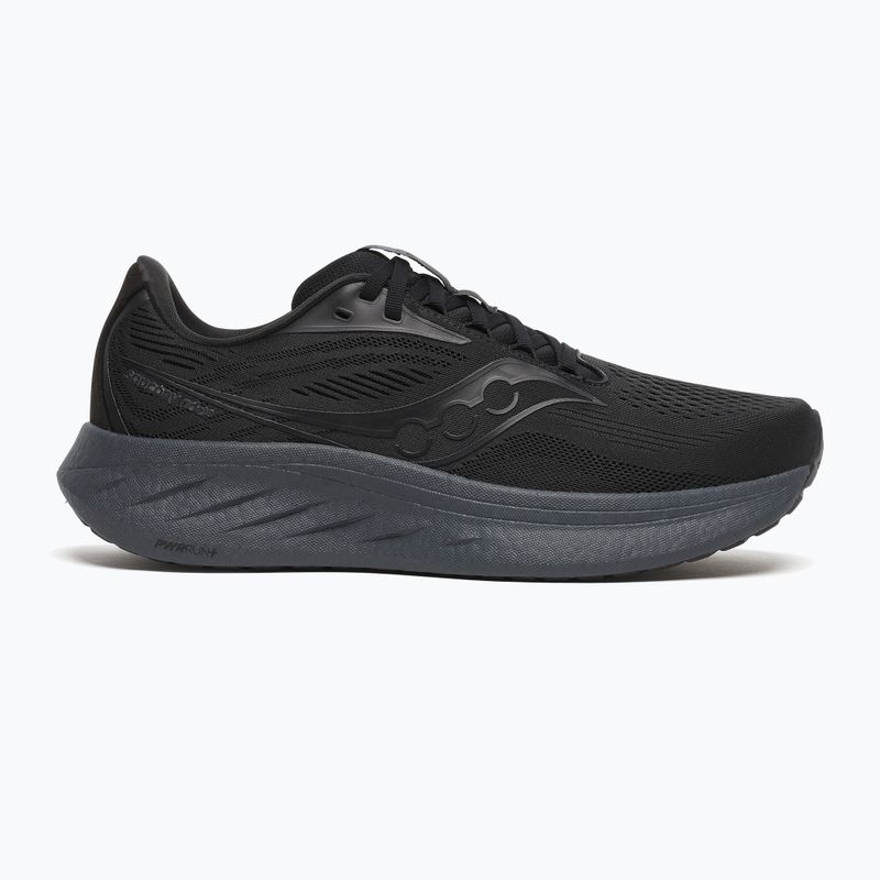 Buty do biegania męskie Saucony Ride 18 black/shadow 8