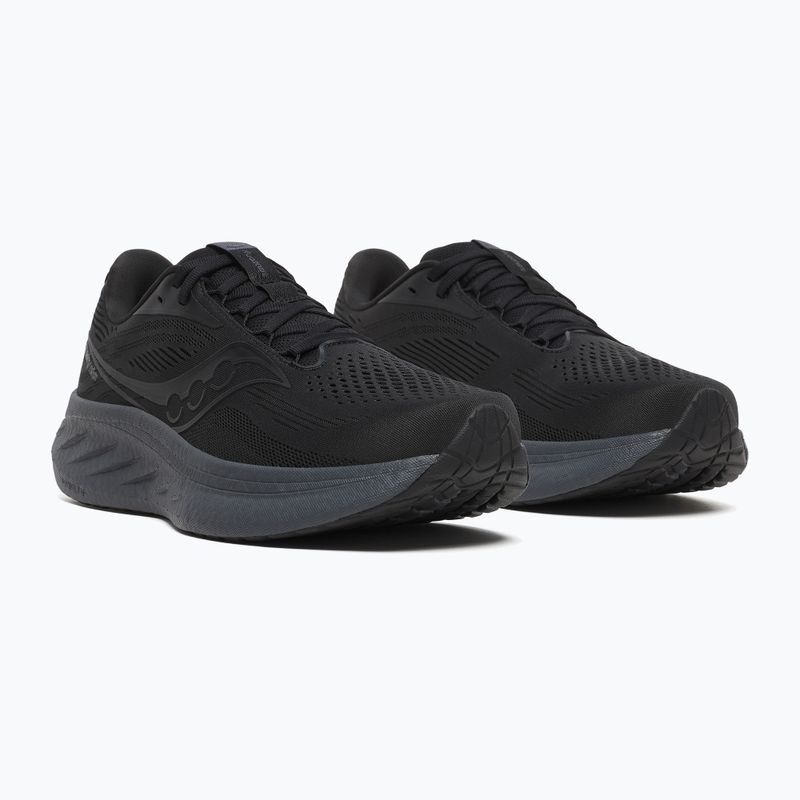 Buty do biegania męskie Saucony Ride 18 black/shadow 12