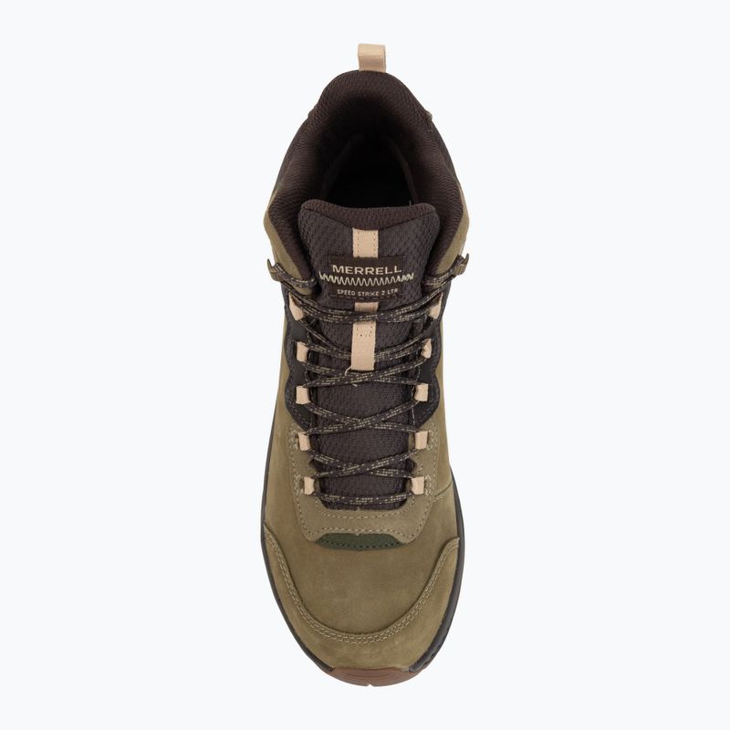 Buty turystyczne męskie Merrell Speed Strike 2 Leather Mid Khaki 5