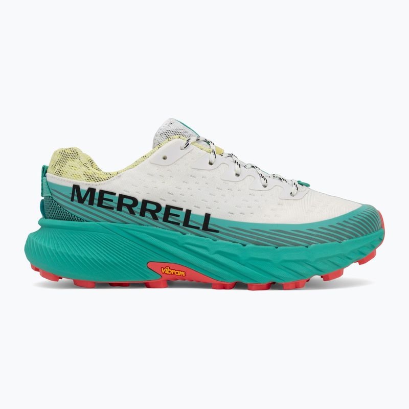 Buty do biegania męskie Merrell Agility Peak 5 white/turquoise 2