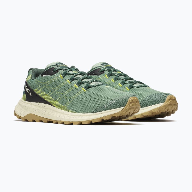 Buty do biegania męskie Merrell Fly Strike green 3