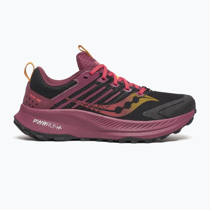 Buty do biegania damskie Saucony Ride Trail 2 black/terra 8
