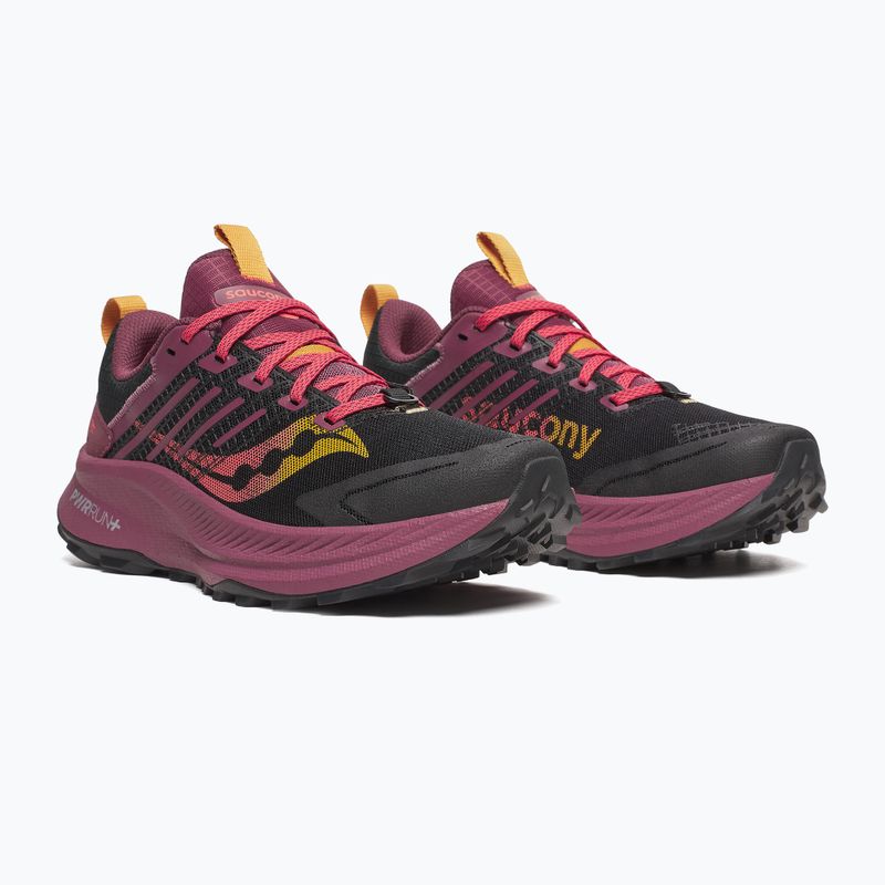 Buty do biegania damskie Saucony Ride Trail 2 black/terra 10