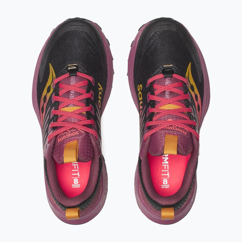 Buty do biegania damskie Saucony Ride Trail 2 black/terra 12