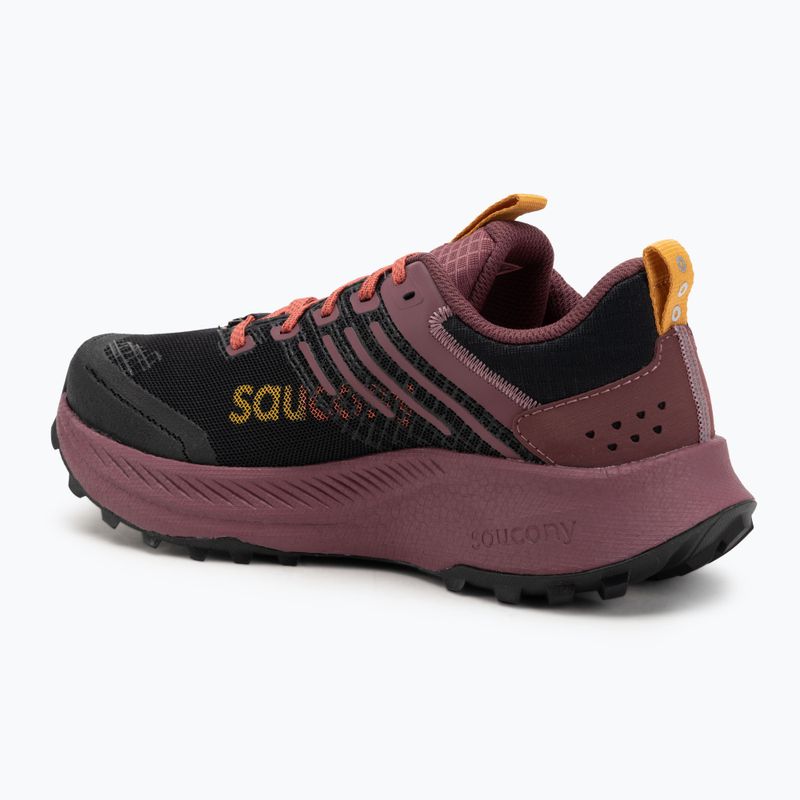 Buty do biegania damskie Saucony Ride Trail 2 black/terra 3