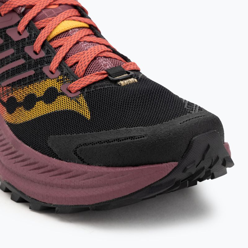 Buty do biegania damskie Saucony Ride Trail 2 black/terra 7
