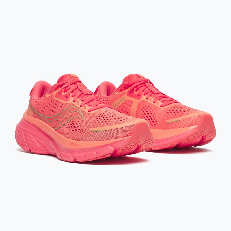 Buty do biegania damskie Saucony Guide 18 salmon/coral 10