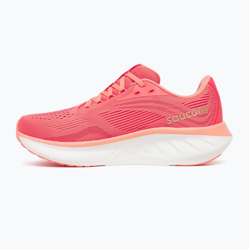 Buty do biegania damskie Saucony Ride 18 coral/salmon 9