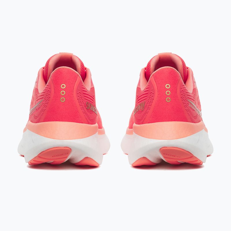 Buty do biegania damskie Saucony Ride 18 coral/salmon 11