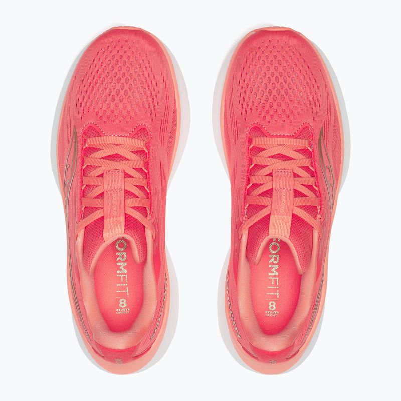 Buty do biegania damskie Saucony Ride 18 coral/salmon 12