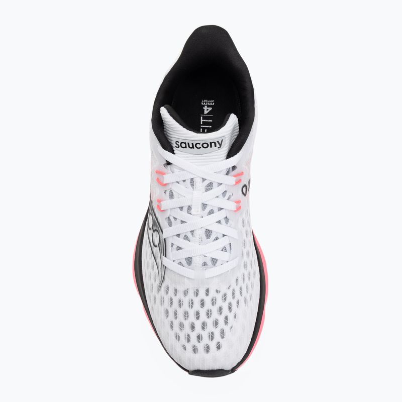 Buty do biegania damskie Saucony Kinvara 16 white/black 5
