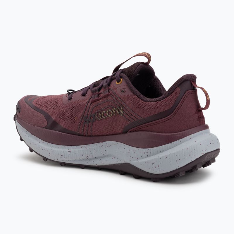 Buty do biegania damskie Saucony Xodus Ultra 4 terra/wine 3