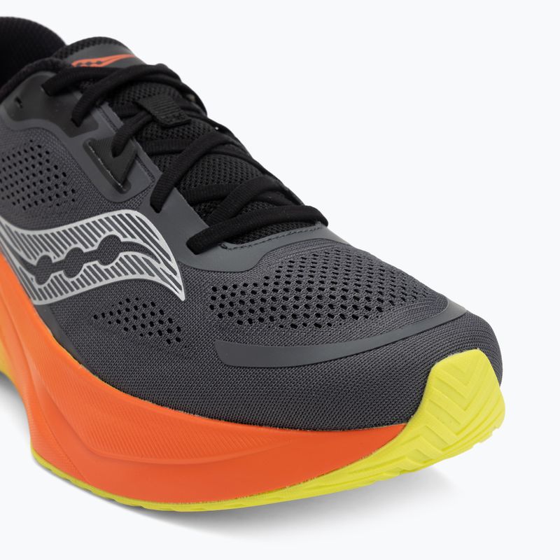 Buty do biegania męskie Saucony Tide 2 shadow/citron 7