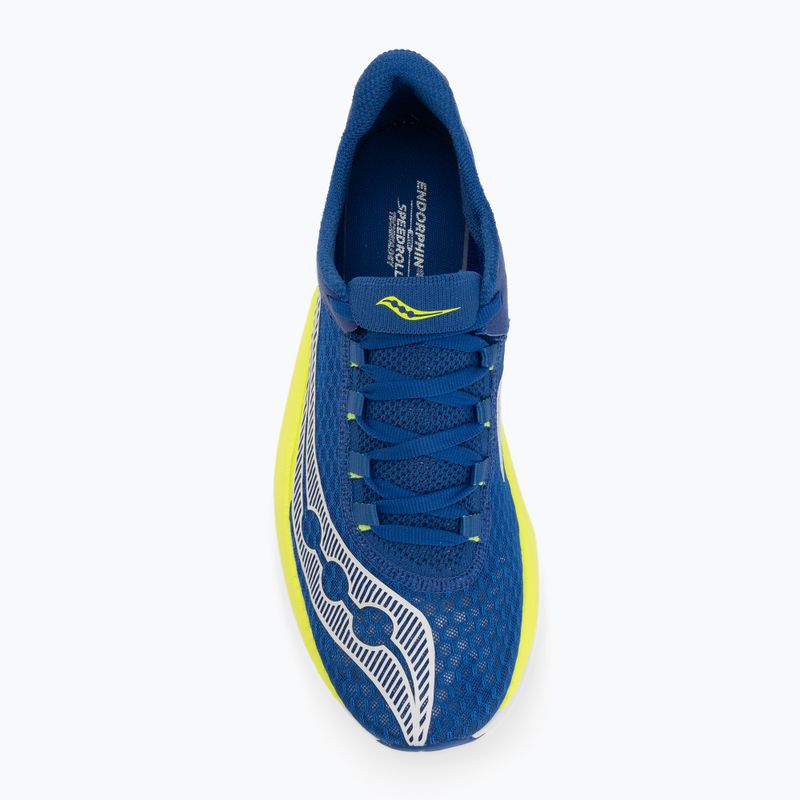 Buty do biegania męskie Saucony Endorphin Pro 4 lapis/citron 5
