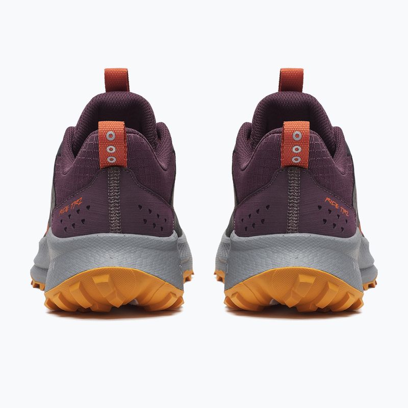 Buty do biegania męskie Saucony Ride Trail 2 black/autumn 4