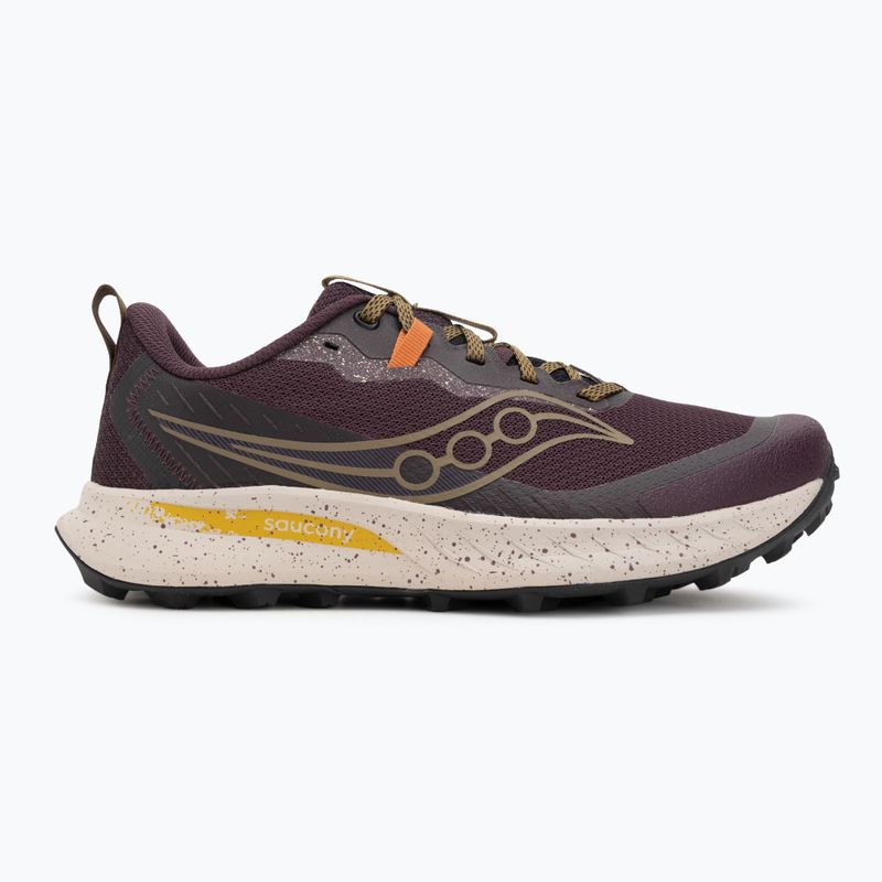 Buty do biegania męskie Saucony Peregrine 15 wine/kodiak 2