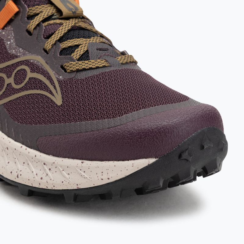 Buty do biegania męskie Saucony Peregrine 15 wine/kodiak 7