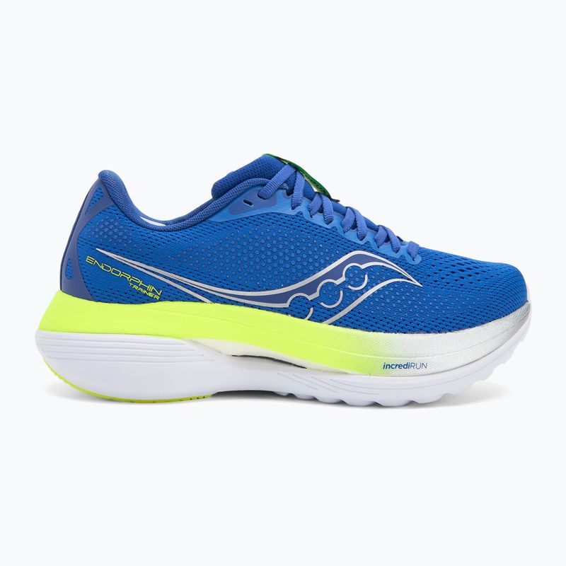 Buty do biegania męskie Saucony Endorphin Trainer lapis/citron 2
