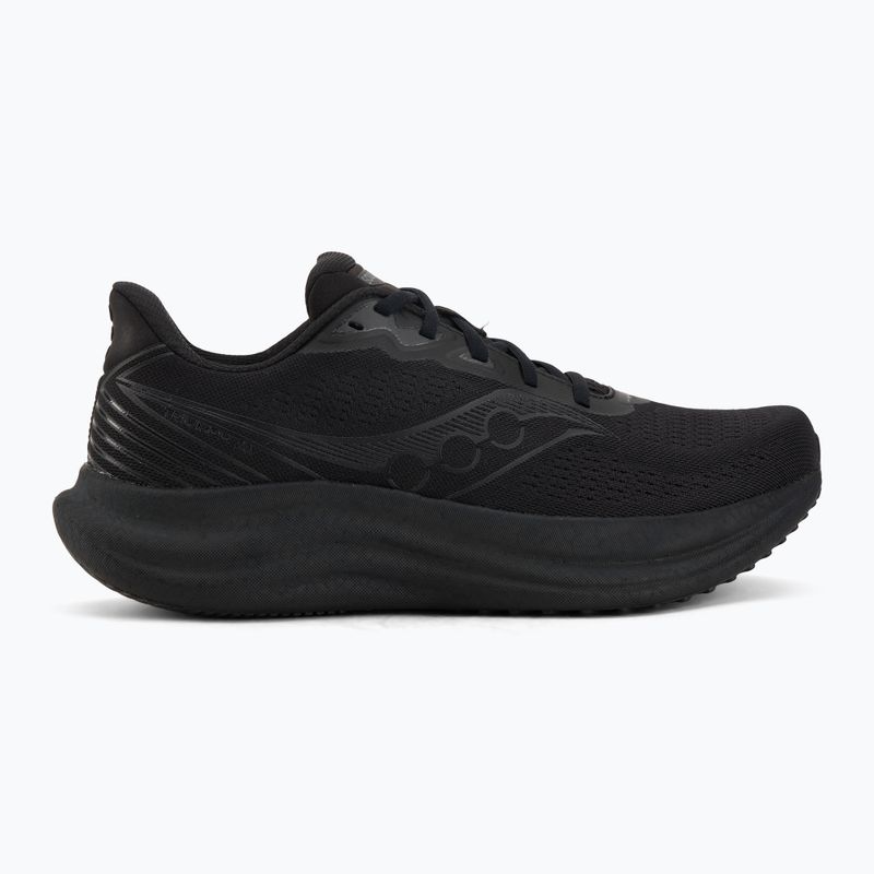 Buty do biegania męskie Saucony Triumph 23 triple black 2
