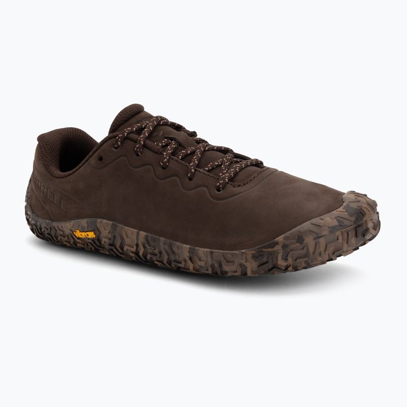 Buty barefoot męskie Merrell Vapor Glove 6 Leather coffe