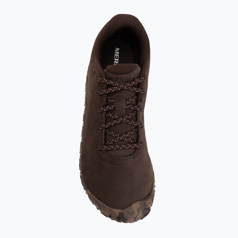 Buty barefoot męskie Merrell Vapor Glove 6 Leather coffe 5