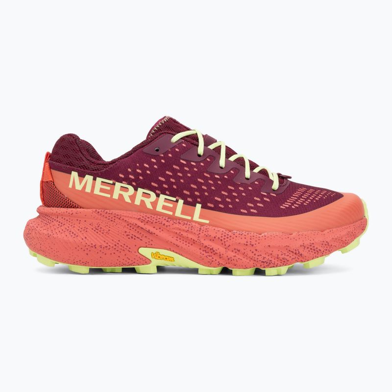 Buty do biegania męskie Merrell Agility Peak 5 3D mtl flare/crimson 2