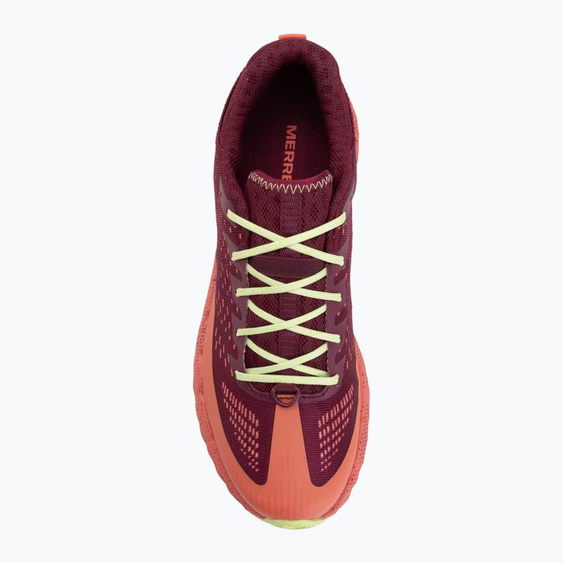 Buty do biegania męskie Merrell Agility Peak 5 3D mtl flare/crimson 5