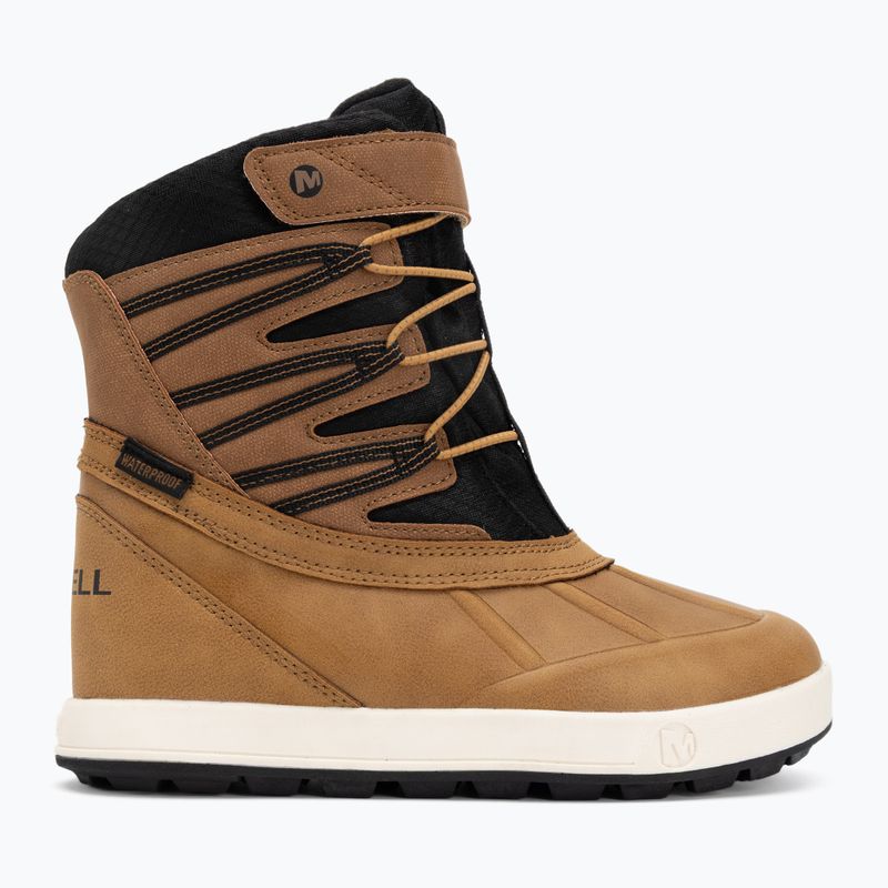 Śniegowce dziecięce Merrell Snow Bank 5.0 WP wheat/black 2