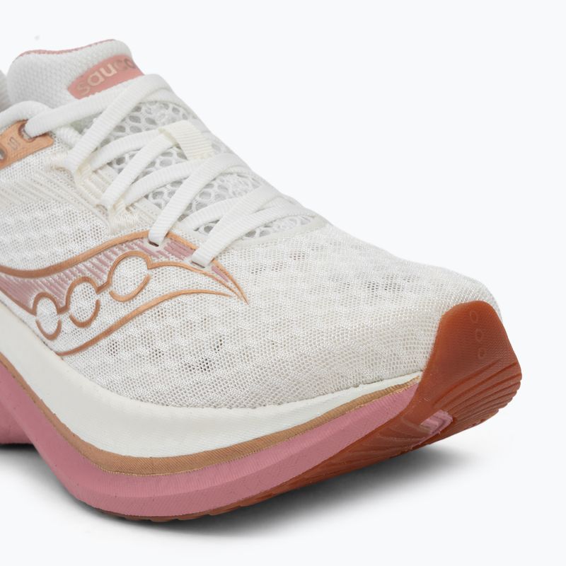 Buty do biegania damskie Saucony Endorphin Speed 5 ivory/mauve 7