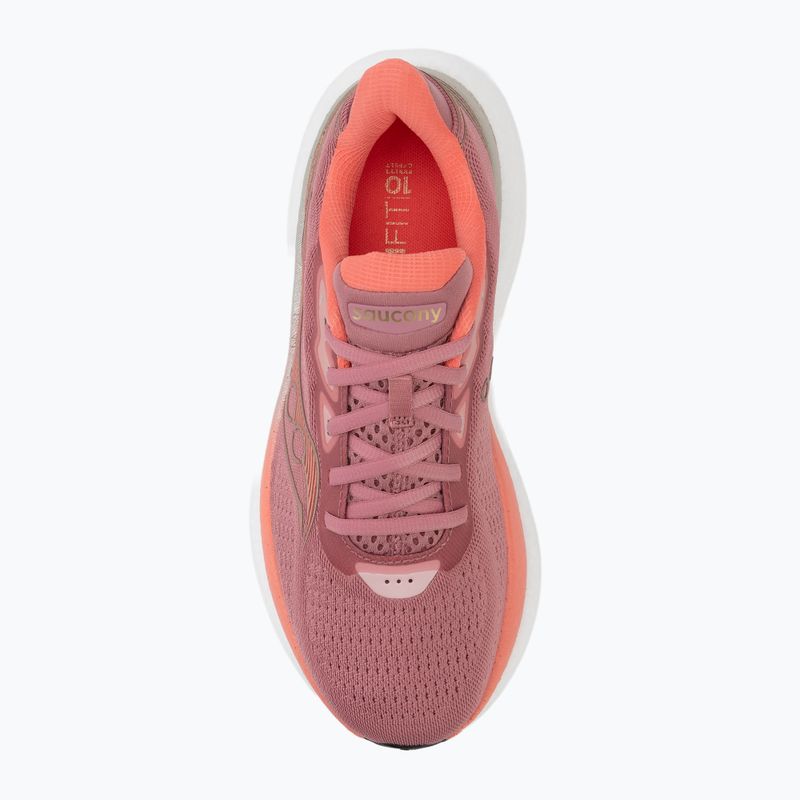 Buty do biegania damskie Saucony Triumph 23 mauve/black 5